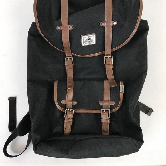 steve madden solid utility backpack